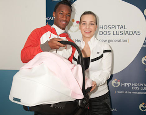Yannick Djaló e Luciana Abreu