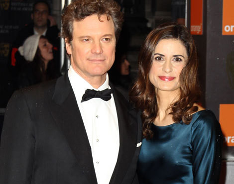 Colin Firth e Livia Giuggioli