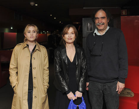 Lolita Chammah, Isabelle Hupert e Paulo Branco