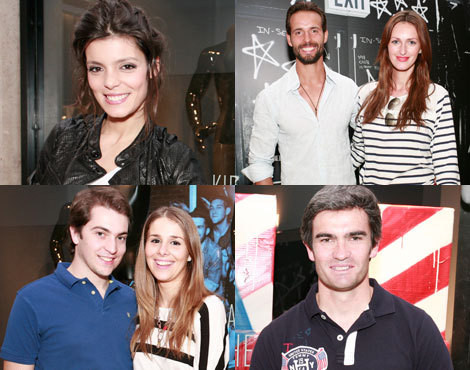 Inauguração oficial da primeira loja Hilfiger Denim, nos Armazéns do Chiado