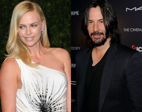 Charlize Theron e Keanu Reeves