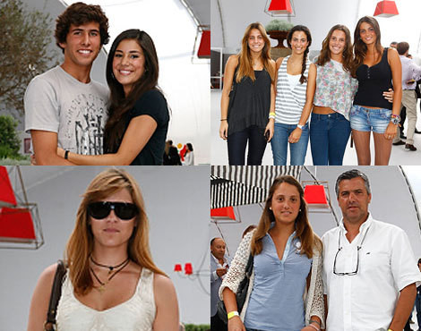 Famosos desfilam no Jamor