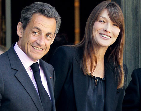 Nicolas Sarkozy e Carla Bruni