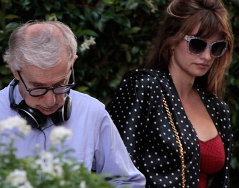 Woody Allen e Penélope Cruz