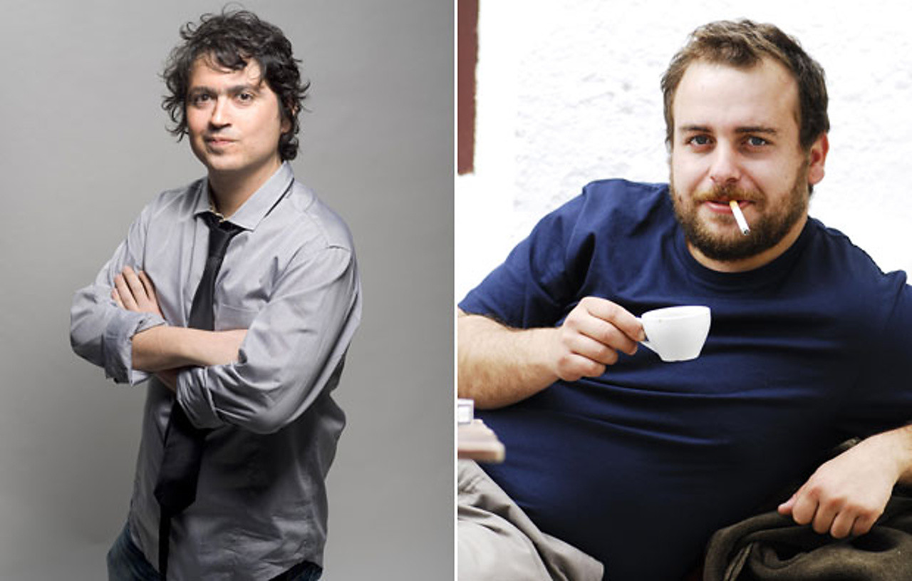Fernando Alvim e Tiago Cação 'Sintonizam'.JPG
