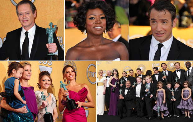 Os vencedores dos Screen Actors Guild Awards 2012.jpg
