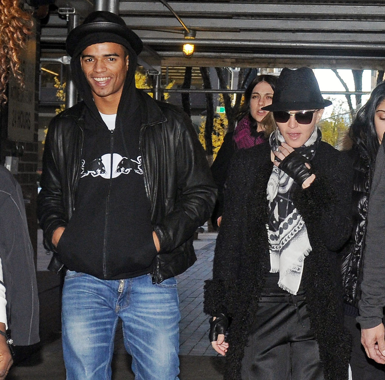 Brahim Zaibat e Madonna.JPG