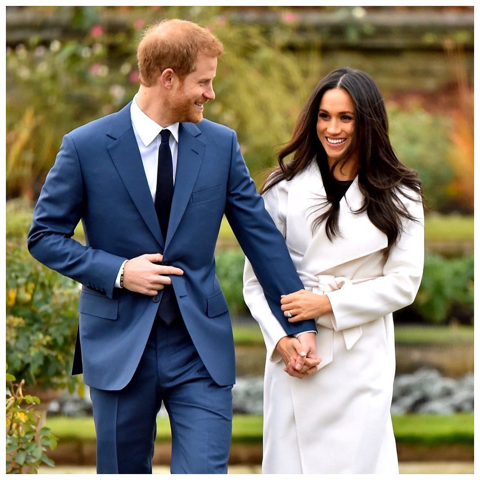 A história escondida na foto de noivado de Meghan e Harry