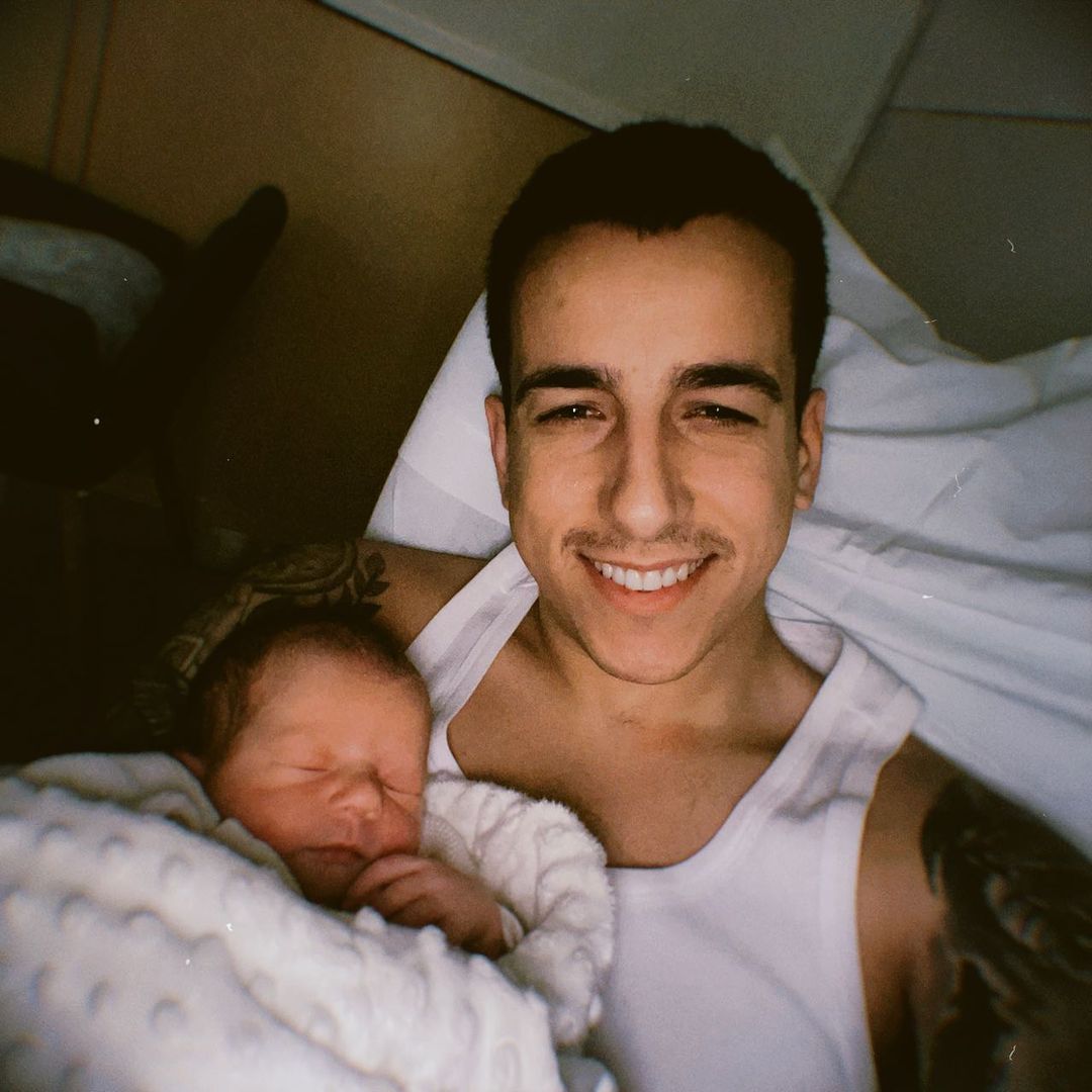 Fernando Daniel e filha Matilde