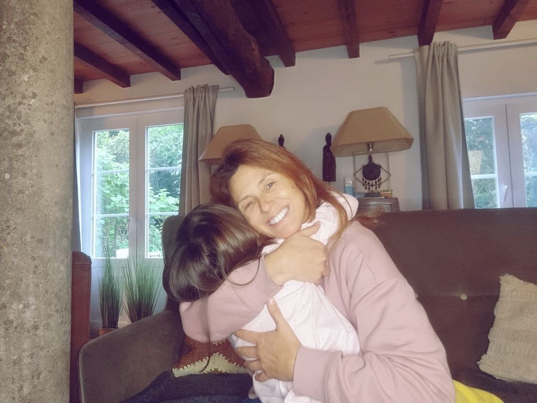 Sofia Cerveira e filha, Vitória