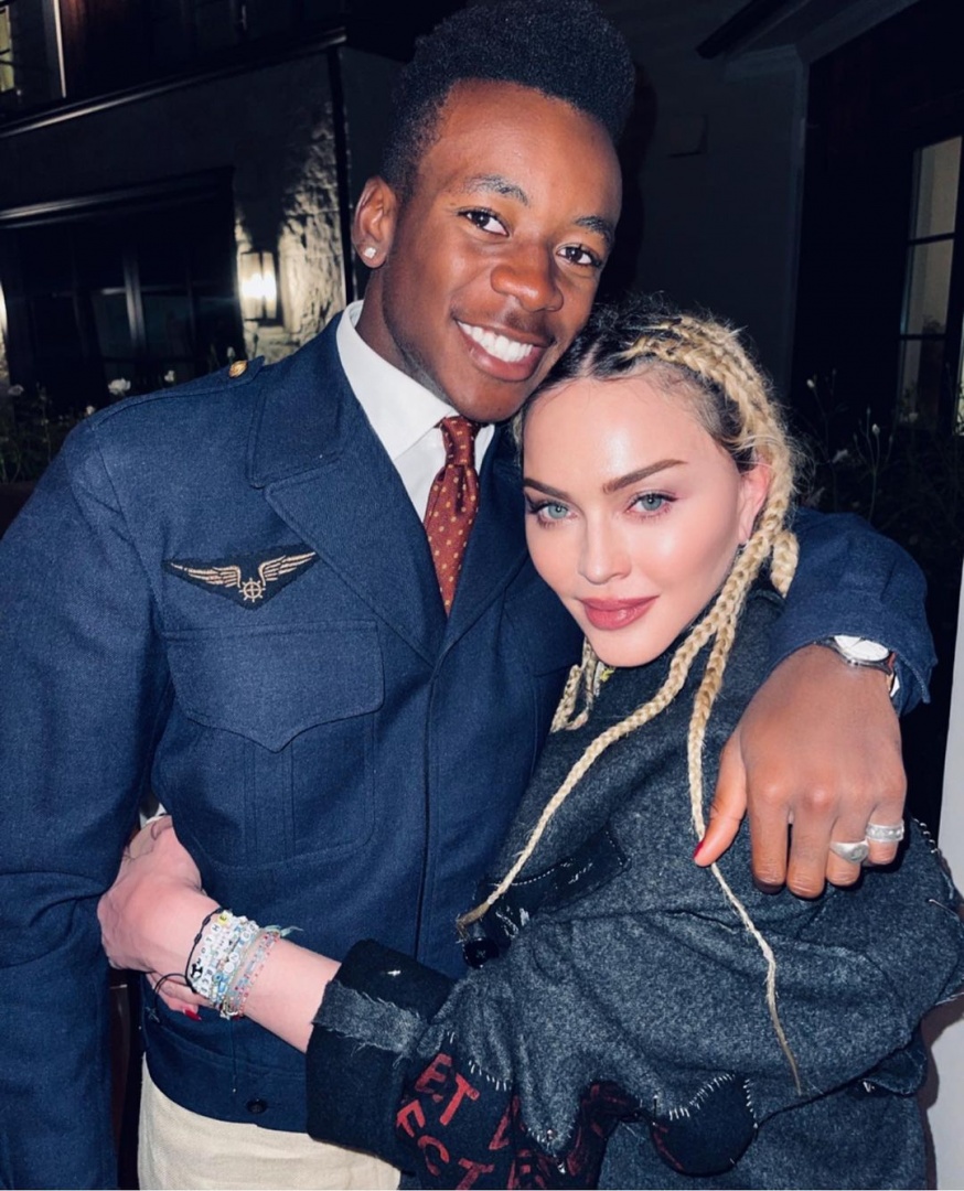 Madonna e David Banda