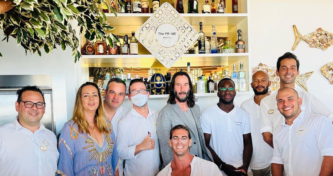 Keanu Reeves de férias em Portugal