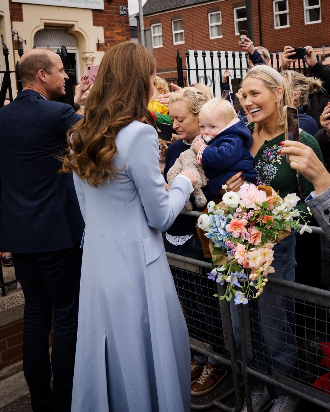 A reação de Kate quando um jovem lhe pediu uma selfie