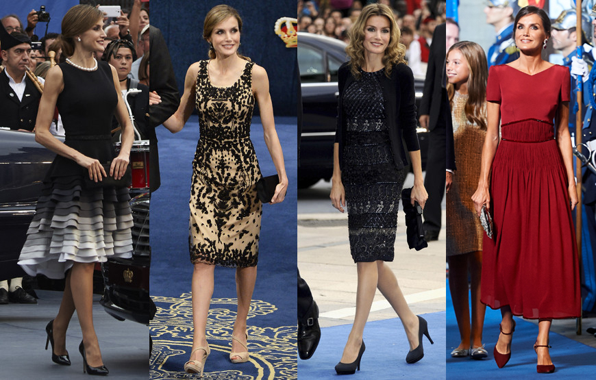Todos os 'looks' de Letizia na entrega dos Prémios Princesa das Astúrias