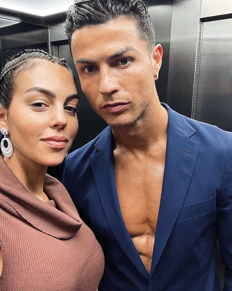 Georgina Rodriguez e Cristiano Ronaldo