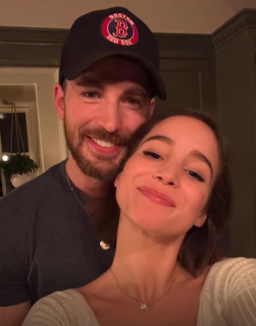 Chris Evans declara-se à atriz portuguesa Alba Baptista