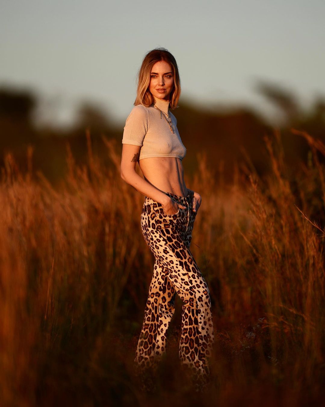 O primeiro safari de Chiara Ferragni