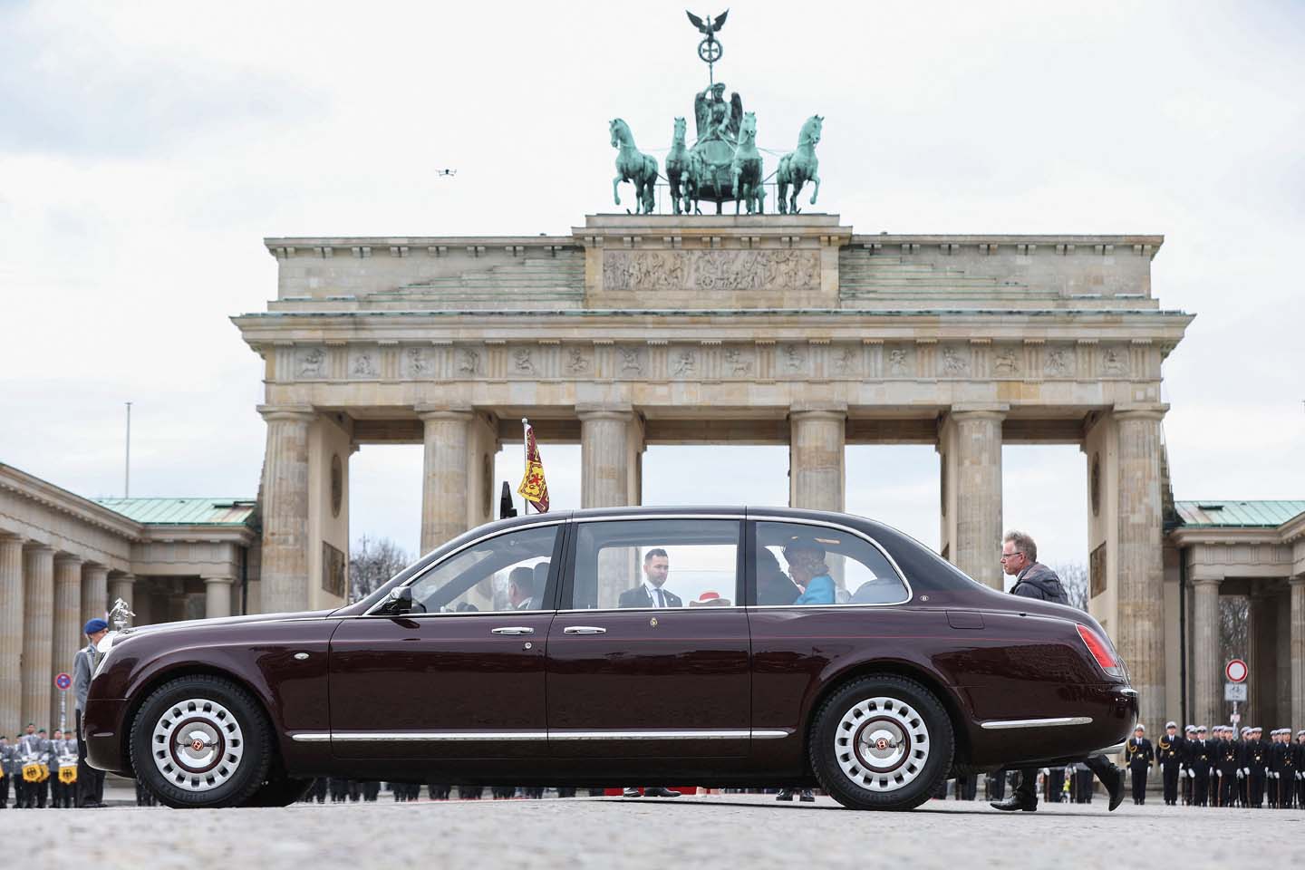 Carro de Carlos III também viajou para a Alemanha