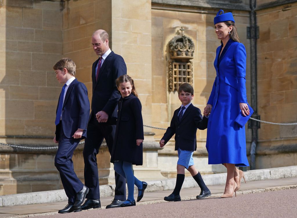  O simbolismo d0 azul, a cor eleita pela família real para esta Páscoa