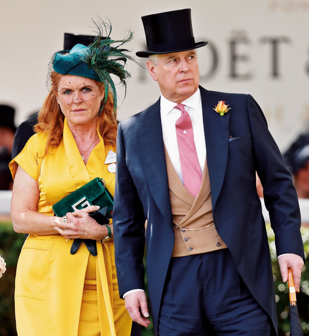 Sarah Ferguson e o príncipe André