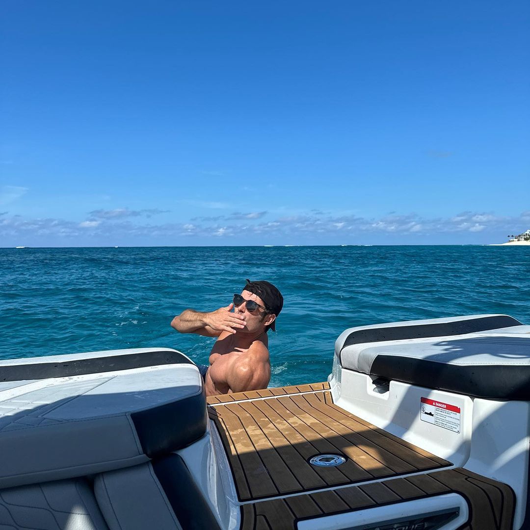 Zac Efron diverte-se em Portugal