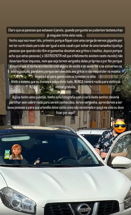 O casal envolvido na situação