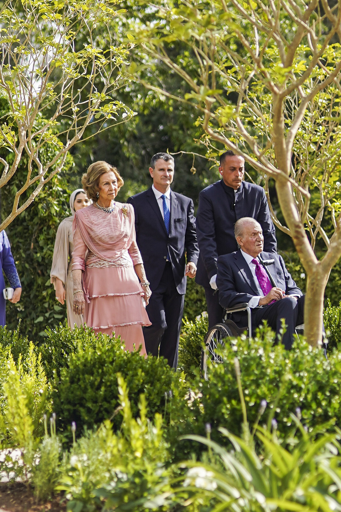 O reencontro de Sofia e Juan Carlos de Espanha, em Amã, onde passaram a lua-de-mel em 1962