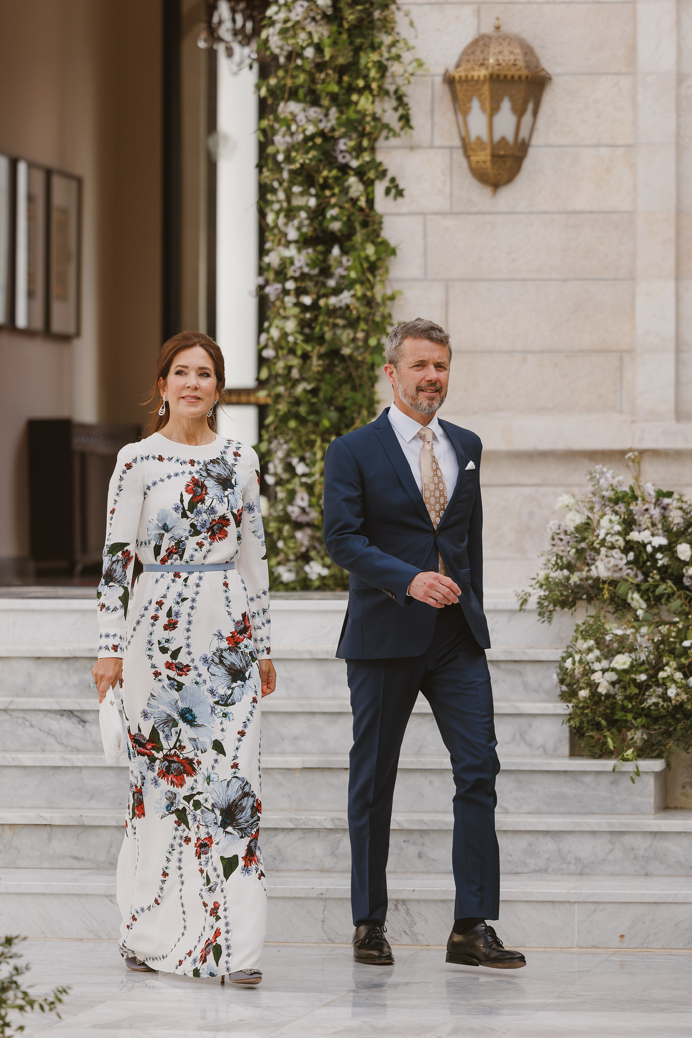 O estilo floral de Victoria da Suécia e Mary da Dinamarca
