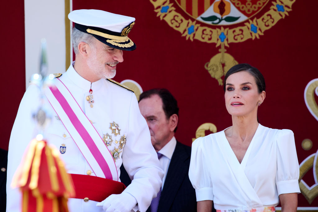A cumplicidade de Letizia e Felipe VI no Dia nacional das Forças Armadas