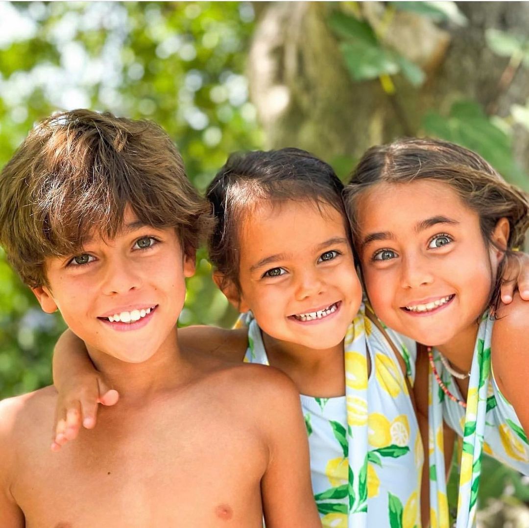 Vicente, Julieta e Francisca
