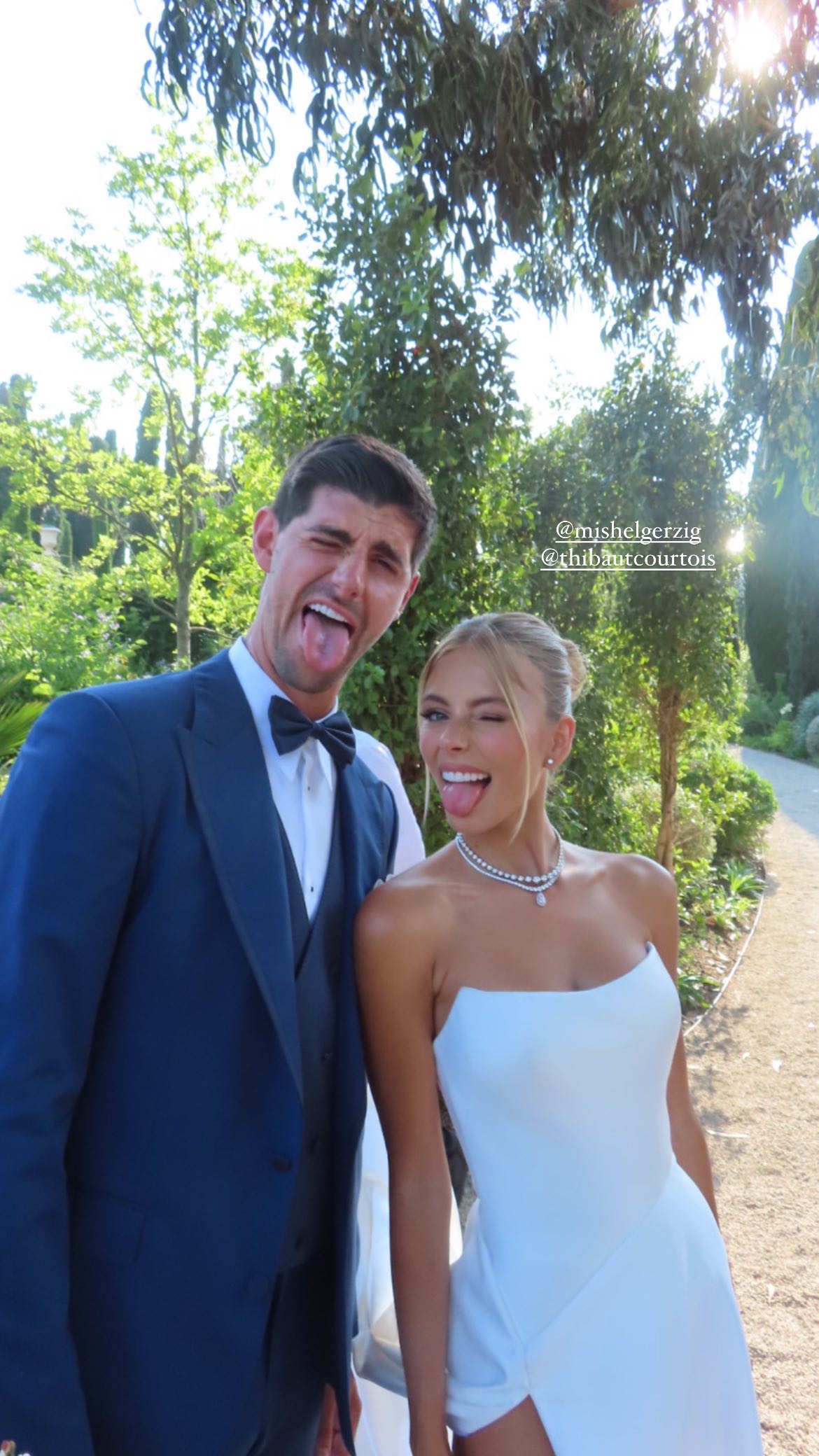 O luxuoso casamento do guarda-redes do Real Madrid