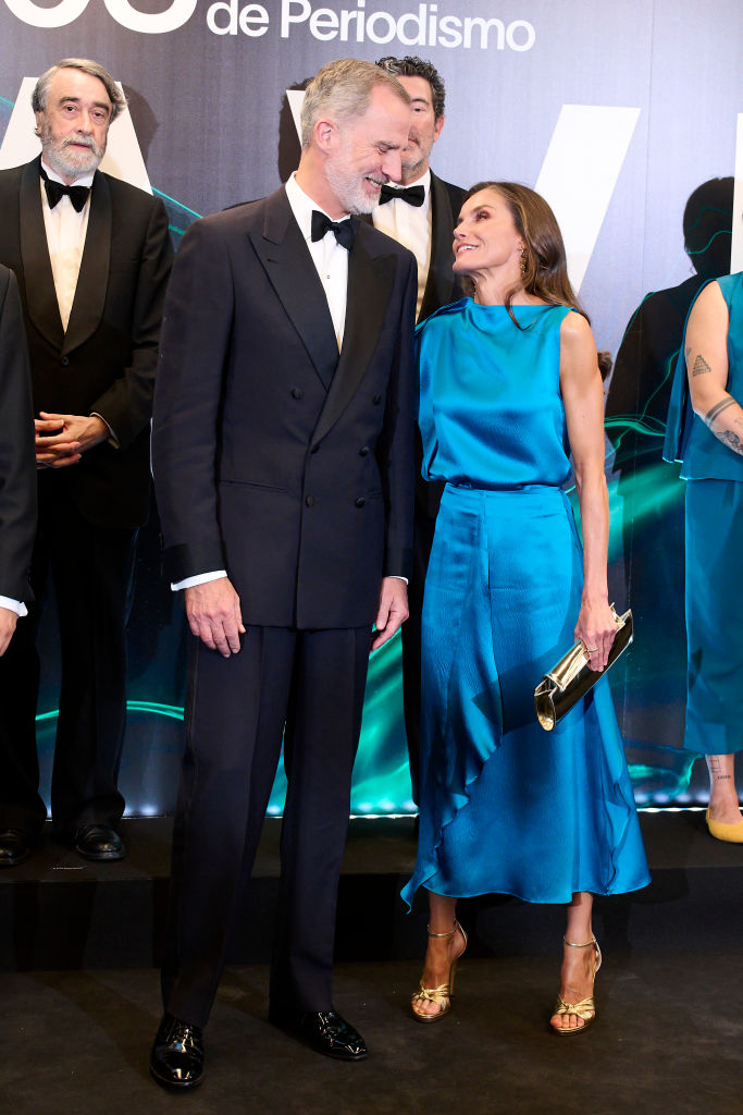 A troca de olhares  entre Letizia e Felipe VI que está a dar que falar