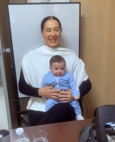 O divertido vídeo do bebé de Cláudia Raia a fazer o cartão de cidadão