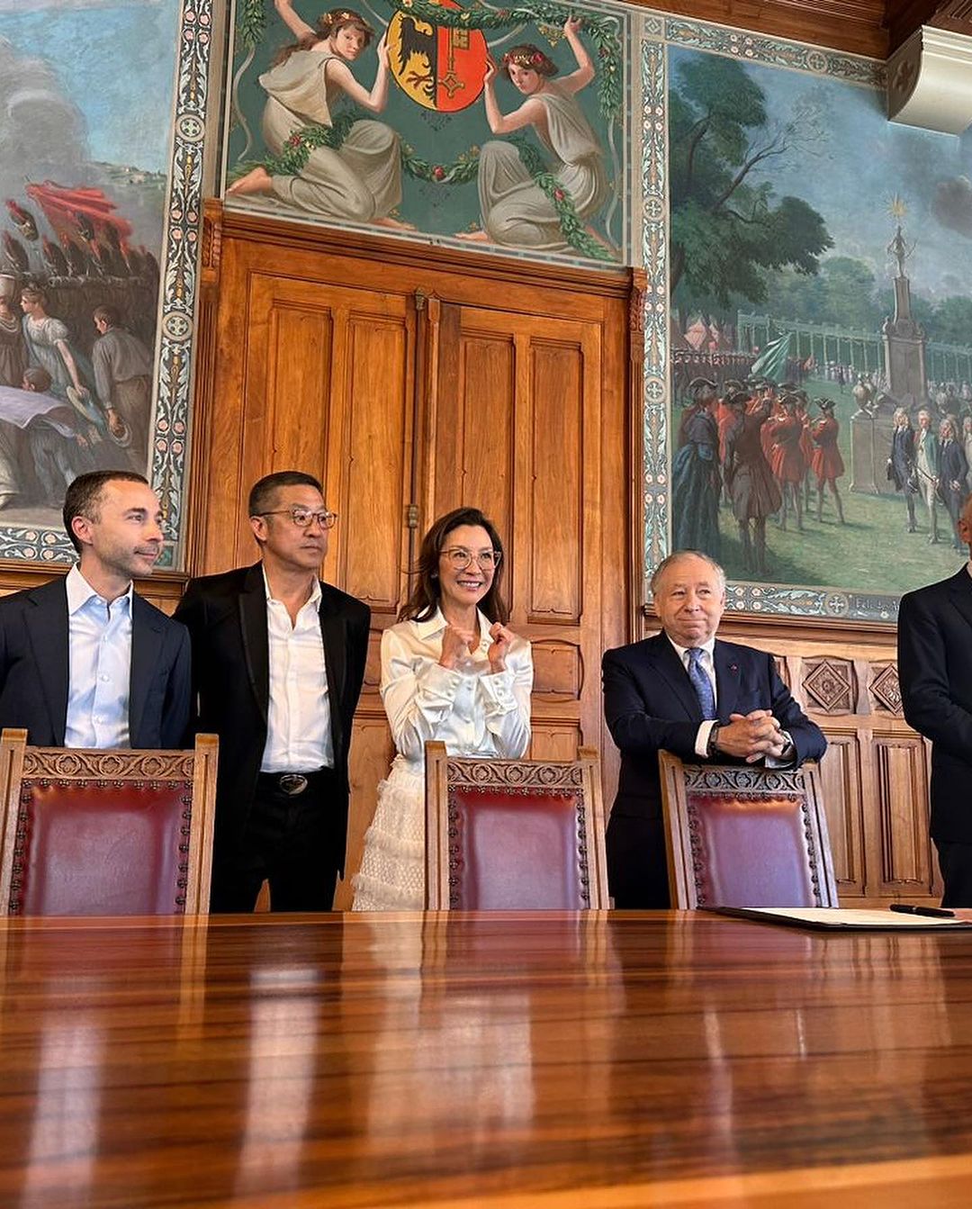 O casamento de Michelle Yeoh e Jean Todt