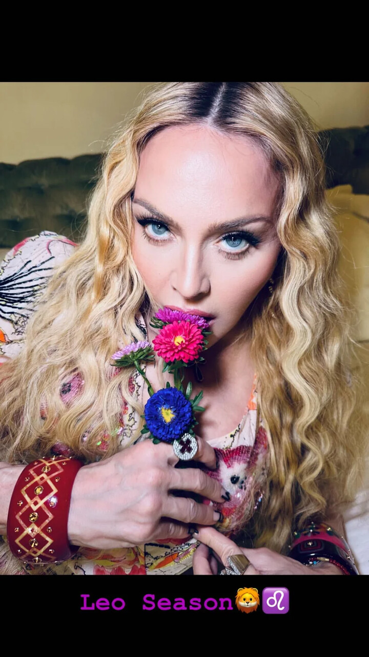 Aniversário de Madonna conta com entrada a cavalo no Palácio do Grilo