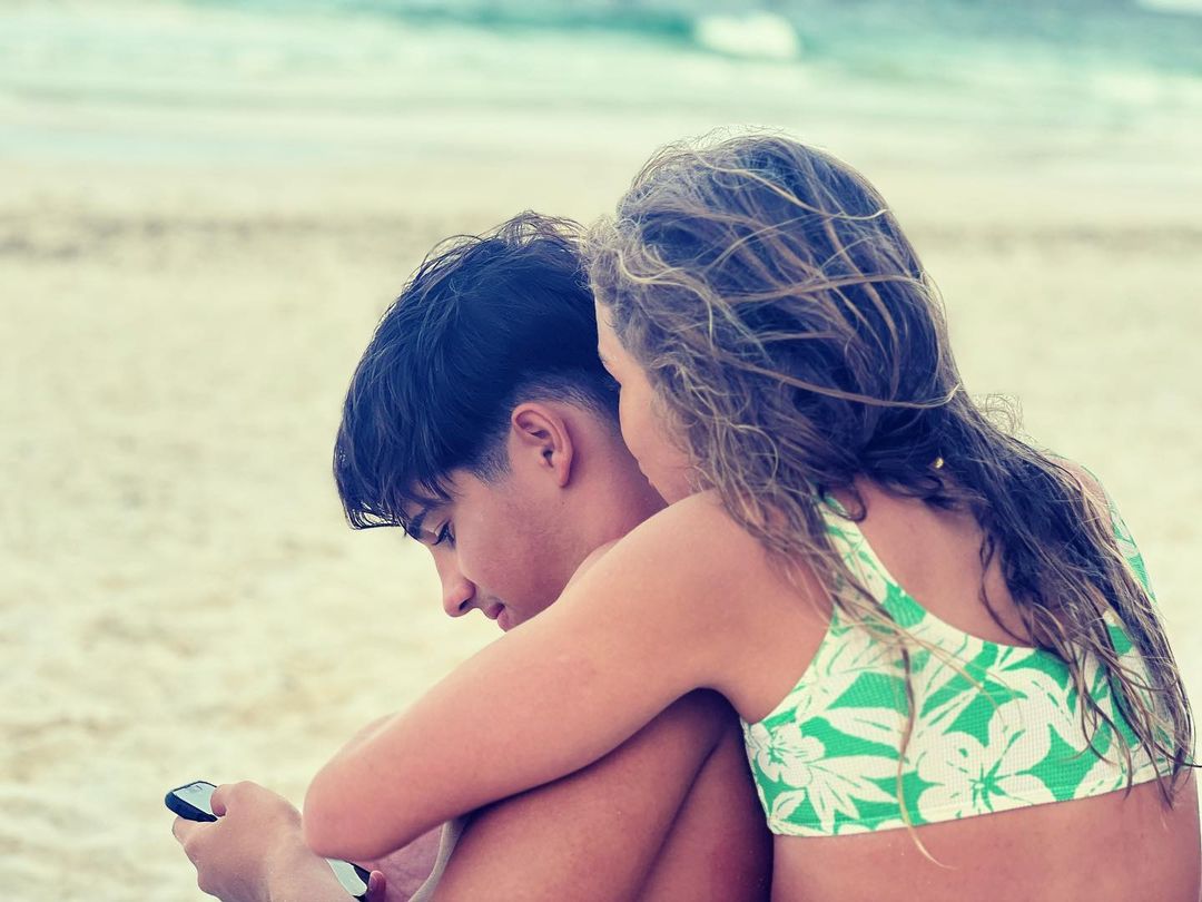 As paradisíacas férias de Diana Chaves e César Peixoto com os filhos