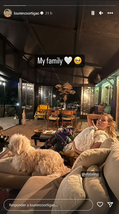 Lourenço Ortigão partilha retrato de família ternurento