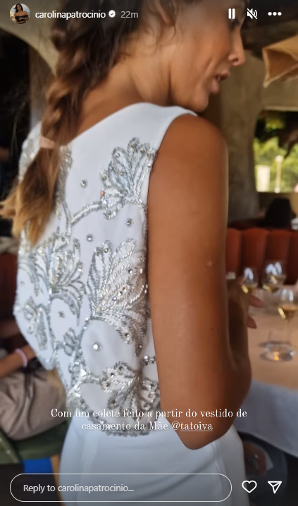 O colete de Rita Patrocínio
