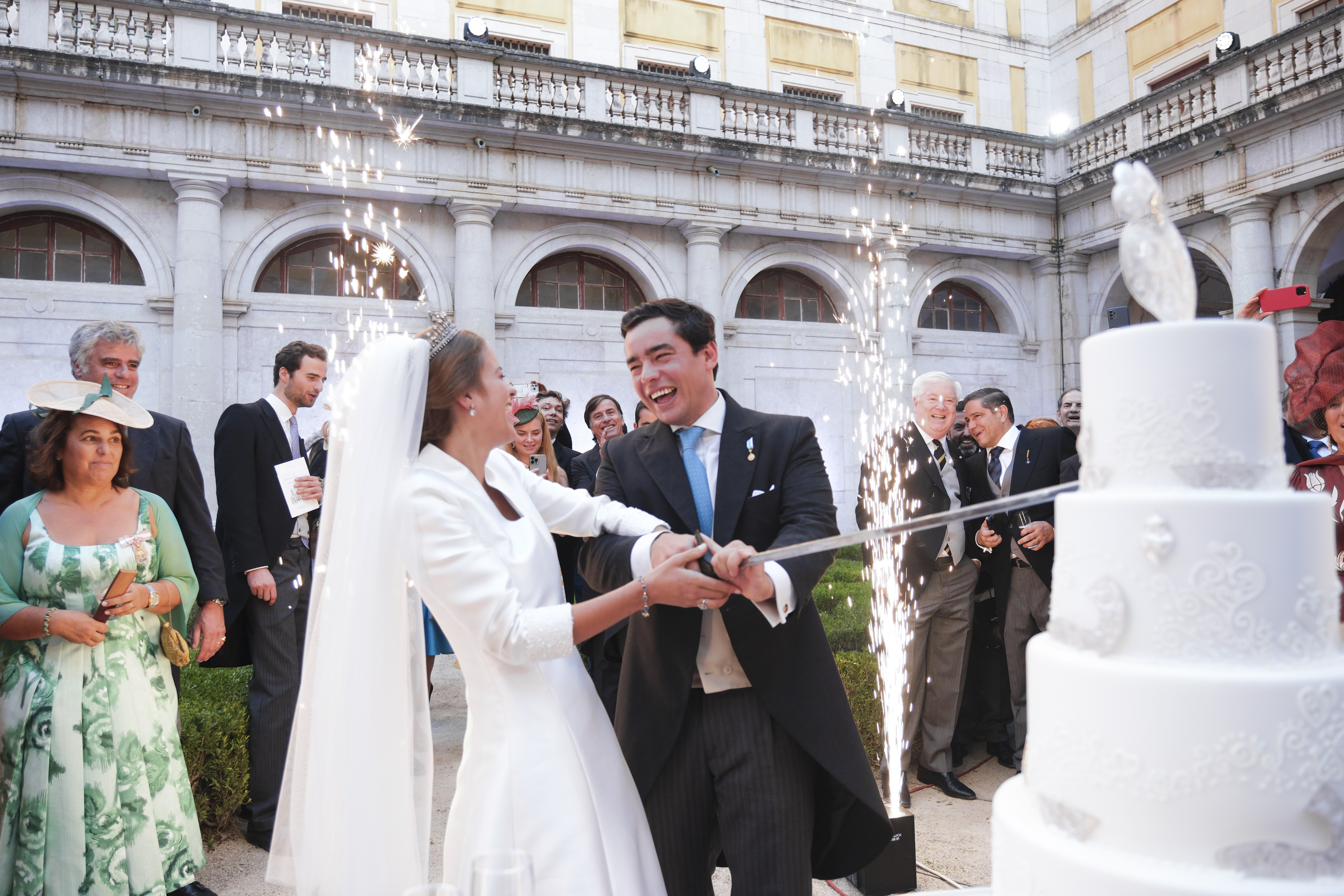 As melhores imagens do casamento de Maria Francisca de Bragança e Duarte de Sousa Araújo Martins