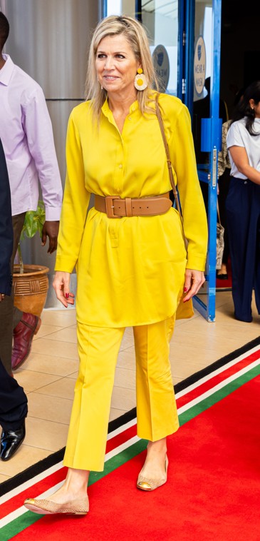 O guarda-roupa de luxo (mas reciclado) de Máxima na viagem ao Quénia