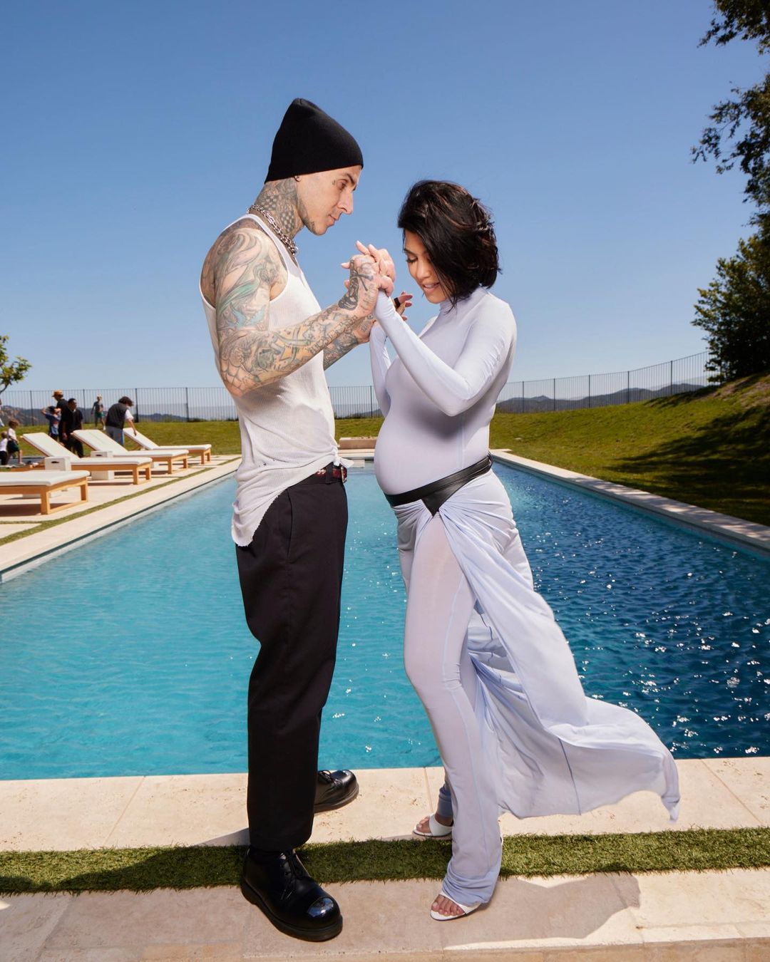 Já nasceu o bebé de Kourtney Kardashian e Travis Barker