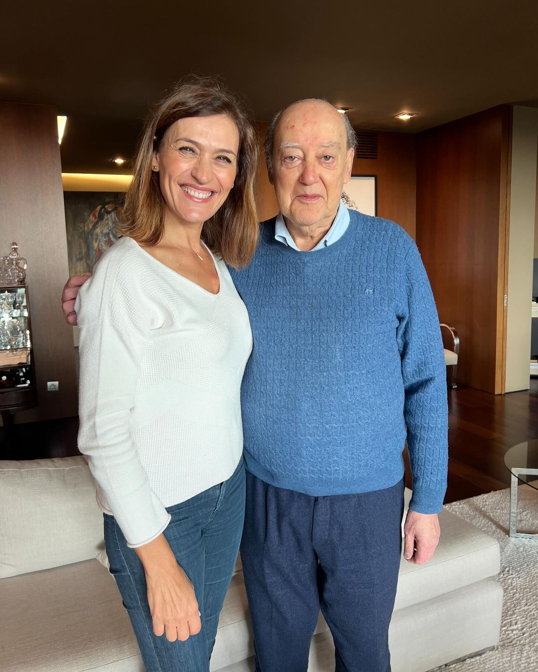 F&aacute;tima Lopes almo&ccedil;a com amigos especiais