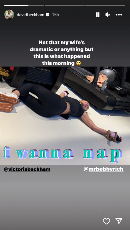 David Beckham mostra o lado mais "dram&aacute;tico" da mulher, Victoria