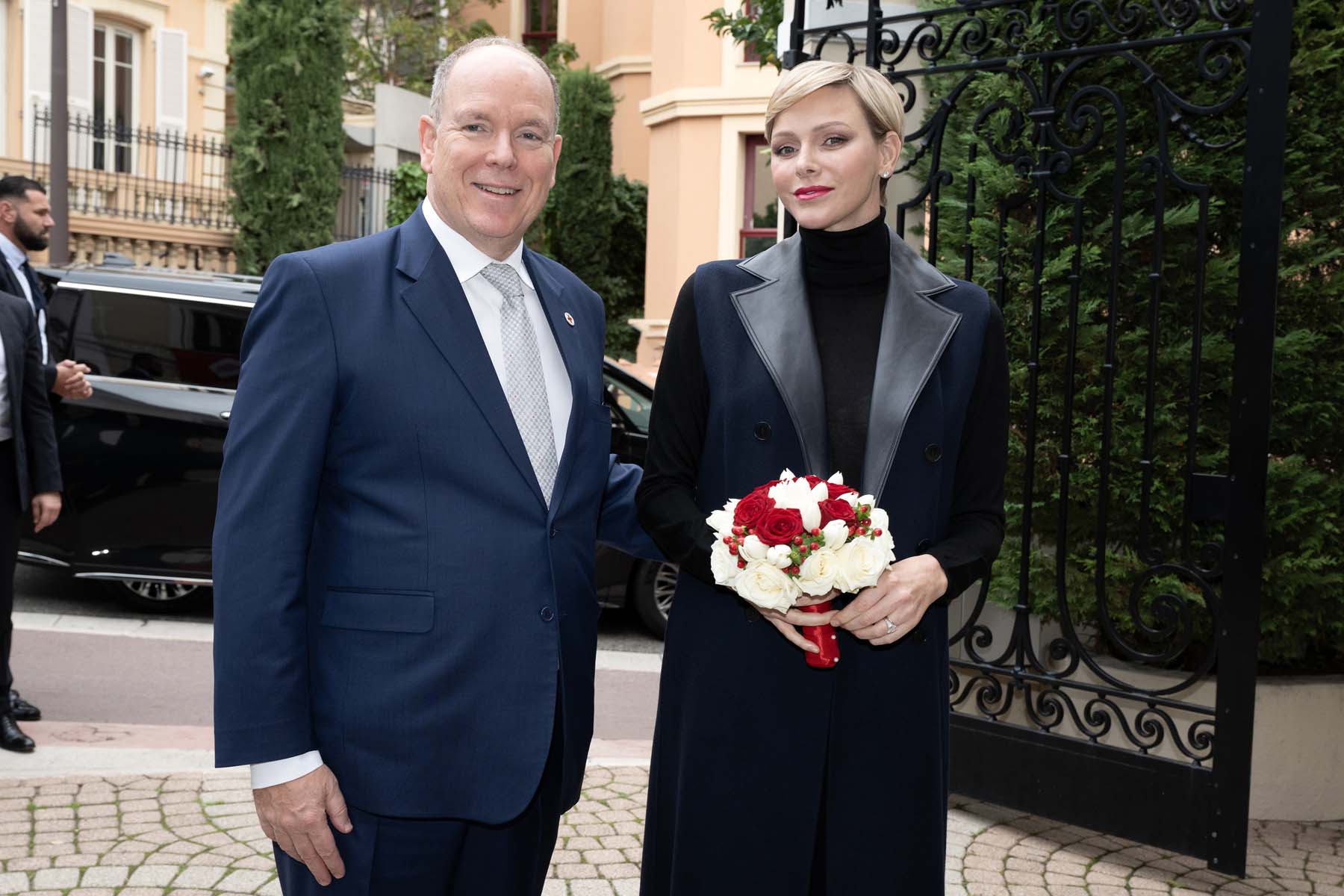 Charlene e Alberto do Mónaco já entraram no espírito de Natal 