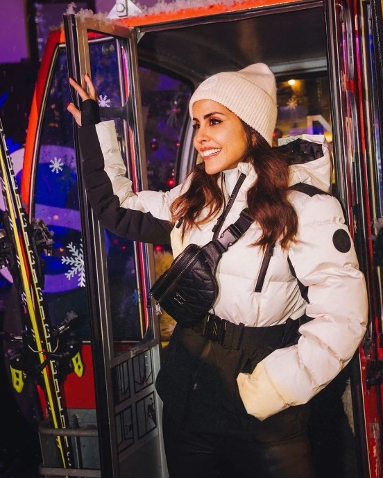 Carolina Patrocínio vive dias de luxo na neve