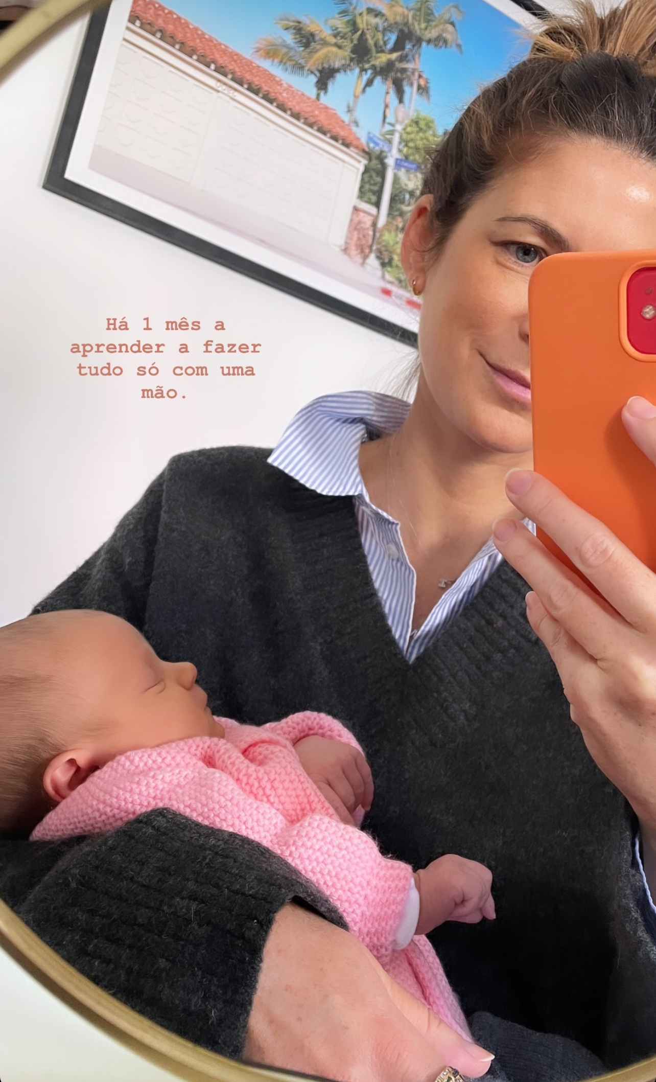 Matilde Breyner está cada vez mais encantada com a filha, Mia