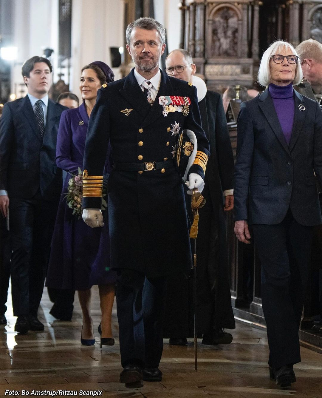 Serviço religioso encerra cerimónias da proclamação de Frederico X