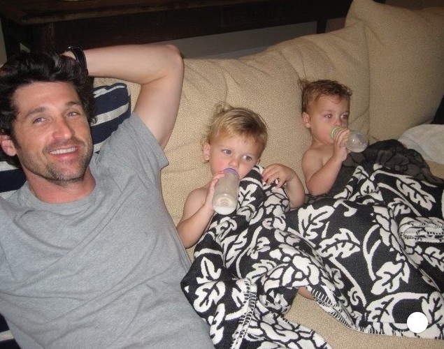 Patrick Dempsey celebra o aniversário dos filhos gémeos