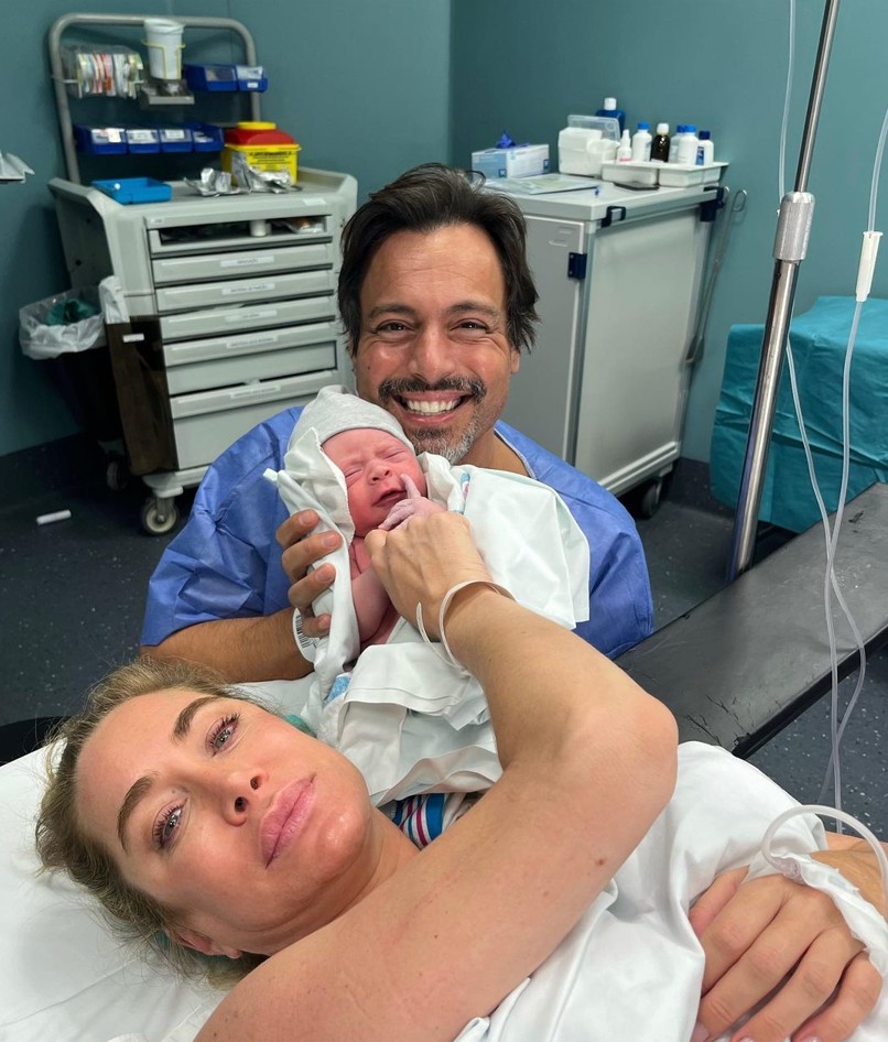 Rui Santos e Anneli Lauren Nilsson foram pais