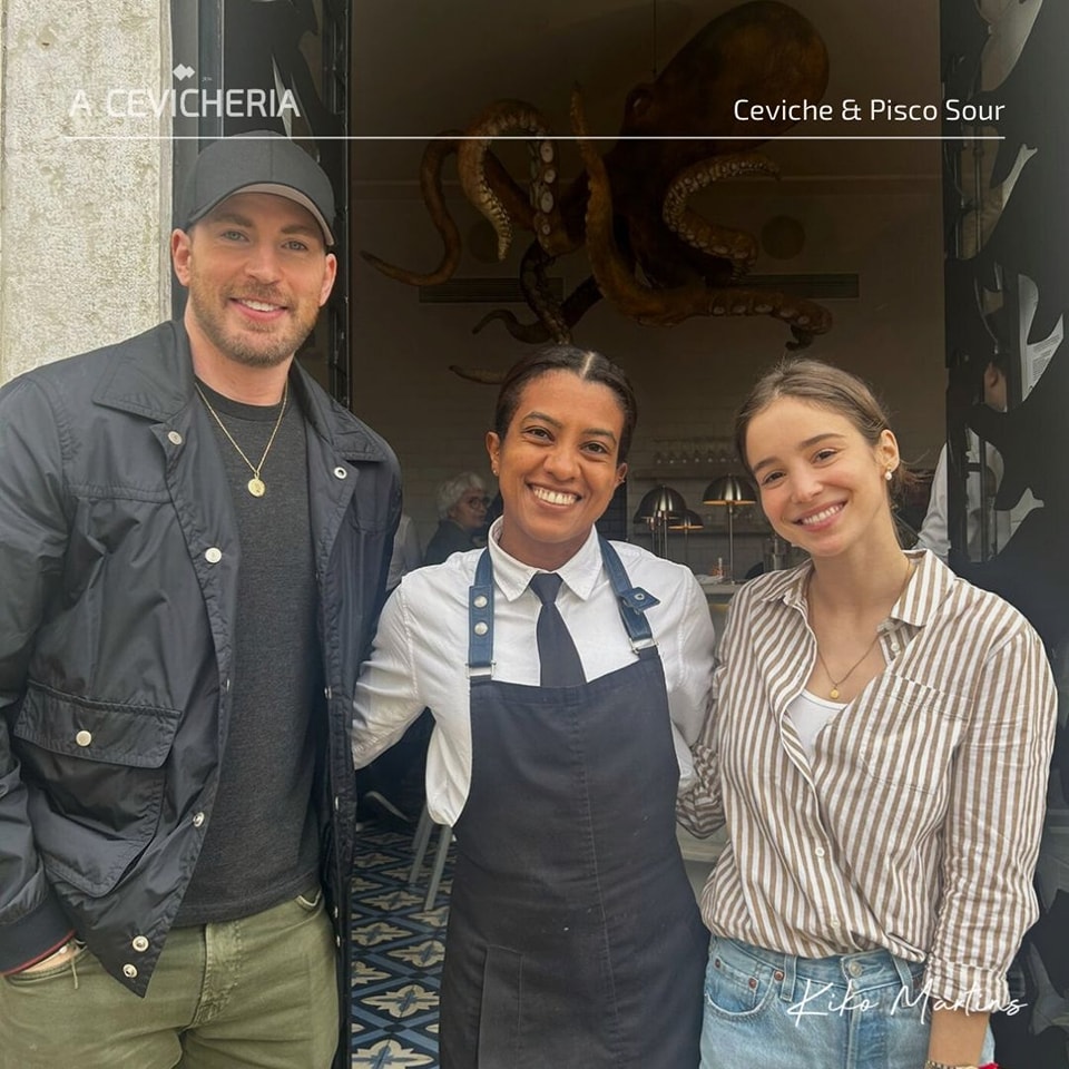 Alba Baptista e Chris Evans de férias em Portugal